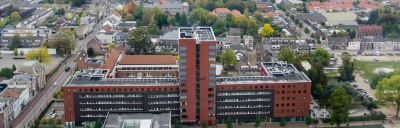 Gezellige straten van Tilburg met een rijke textielindustrie-erfgoed